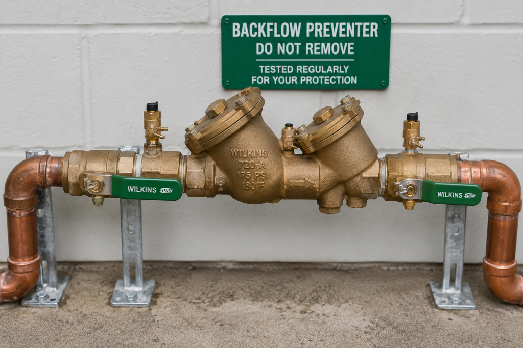 Backflow Preventer work